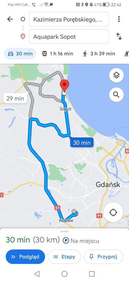 Przytulna Kawalerka Z Ogrodem * Danzica