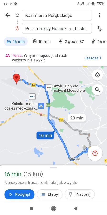 Przytulna Kawalerka Z Ogrodem Apartamento Gdansk