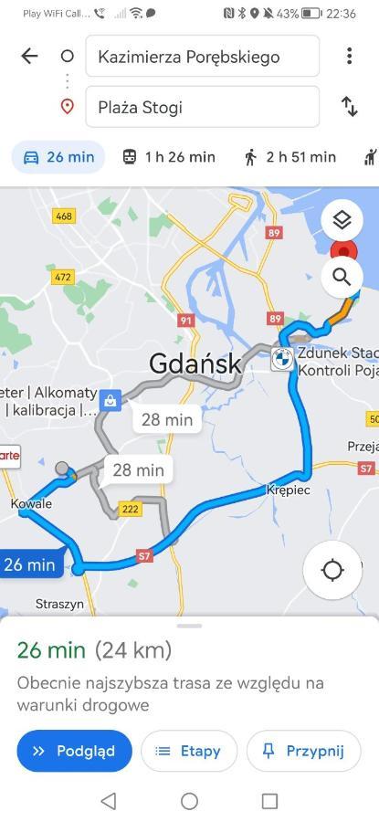 Przytulna Kawalerka Z Ogrodem Apartamento